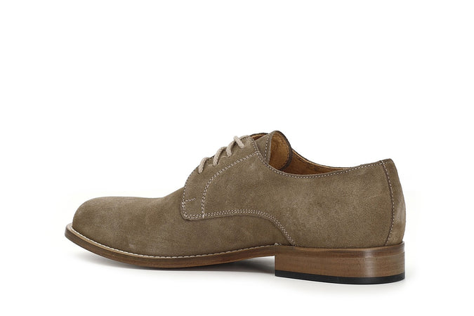 DERBY IN PELLE SCAMOSCIATA