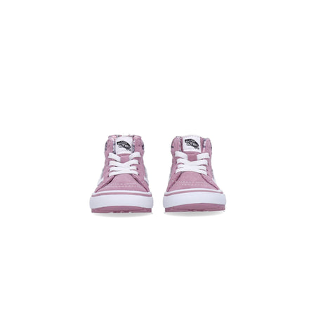VANS Scarpa Outdoor Bambina Sk8-hi Zip Mte-1 Plaid Lilas da bambino