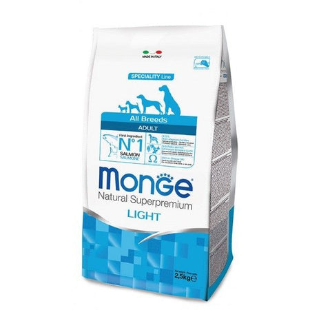 Monge Speciality Line Light secco Cani Adulti salmone e riso