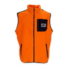 Nike Smanicato Uomo Sportswear Spu Therma-fit Polar Fleece Vest Safety Orange/black/black/black da uomo