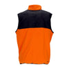 Nike Smanicato Uomo Sportswear Spu Therma-fit Polar Fleece Vest Safety Orange/black/black/black da uomo