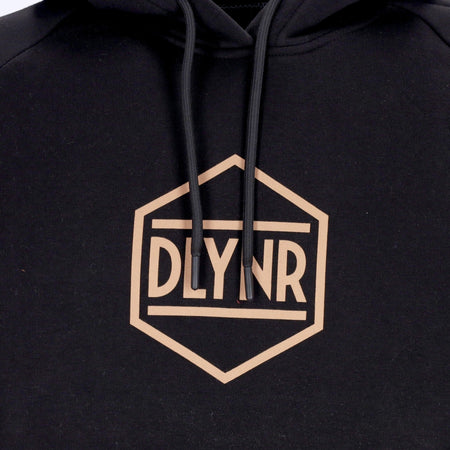 DOLLY NOIRE Felpa Cappuccio Uomo Logo Hoodie Black da uomo