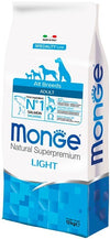 Monge Speciality Line Light secco Cani Adulti salmone e riso