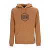 DOLLY NOIRE Felpa Cappuccio Uomo Logo Hoodie Khaki da uomo