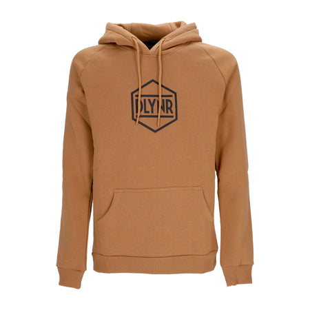 DOLLY NOIRE Felpa Cappuccio Uomo Logo Hoodie Khaki da uomo