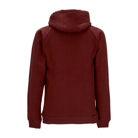 DOLLY NOIRE Felpa Cappuccio Uomo Logo Hoodie Bordeaux da uomo