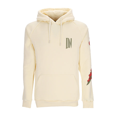 DOLLY NOIRE Felpa Cappuccio Uomo Ryu Dragon Hoodie Beige da uomo