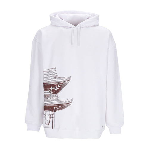 DOLLY NOIRE Felpa Cappuccio Uomo Bench Tokyo Over Hoodie White da uomo