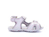 GEOX Sandalo Bambina Roxanne White Lt Grey