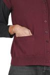 ALPHA STUDIO - Gilet - 461199 - Bordeaux da donna
