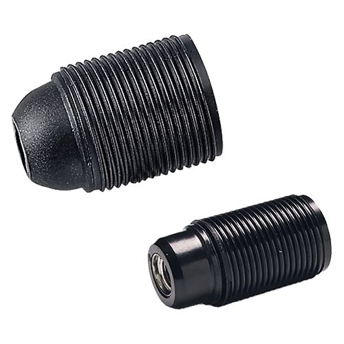 PORTALAMPADA FILETTATO E 27 - colore nero -- pz 50 -- DF 807189
