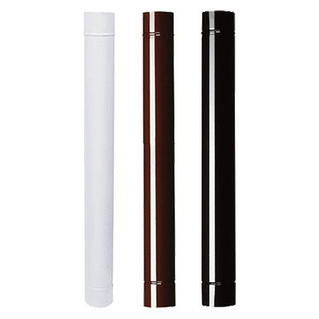TUBO SMALTATO PER STUFE CM 100 ø 12 BIANCO DF 701416