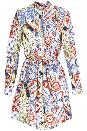 CAMICIA LUNGA COLLO COREANA