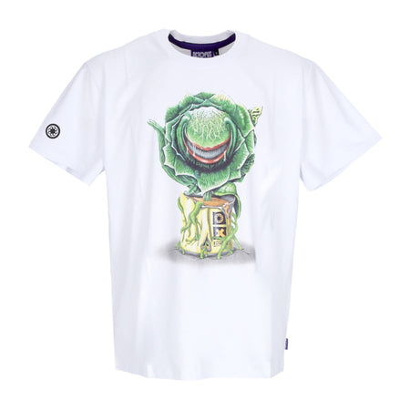 OCTOPUS Maglietta Uomo Feed Mee Tee White da uomo