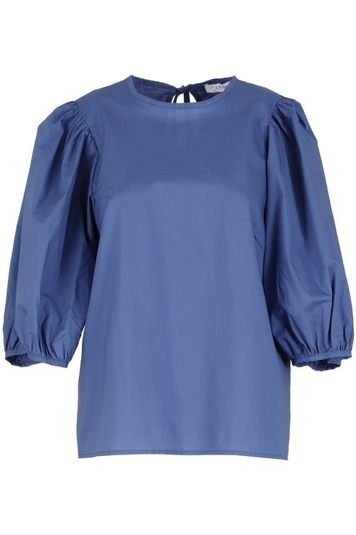 BLUSA CON MANICA ARRICCIATA