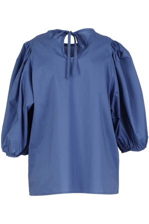 BLUSA CON MANICA ARRICCIATA