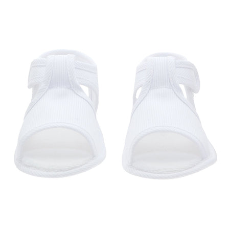 Scarpine Neonato Estate Mod.204 Bianco Taglia 9 - 12 (18)