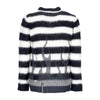 VISION OF SUPER Maglione Uomo Black Flames Jumper White da uomo