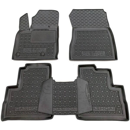 Set tappetini di gomma su misura Nissan Qashqai J12 (2021+)