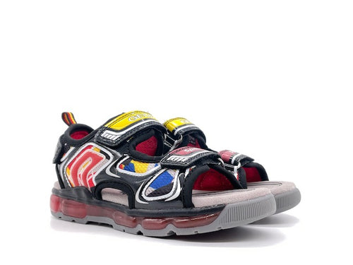 GEOX Sandali bambino J S. ANDROID B. A black multicolore