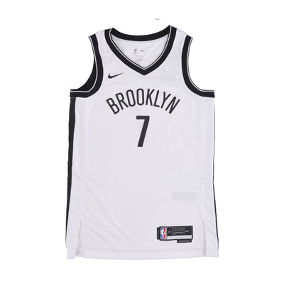 NIKE NBA Canotta Basket Uomo Nba Dri Fit Swingman Jersey No 7 Kevin Durant Bronet White da uomo