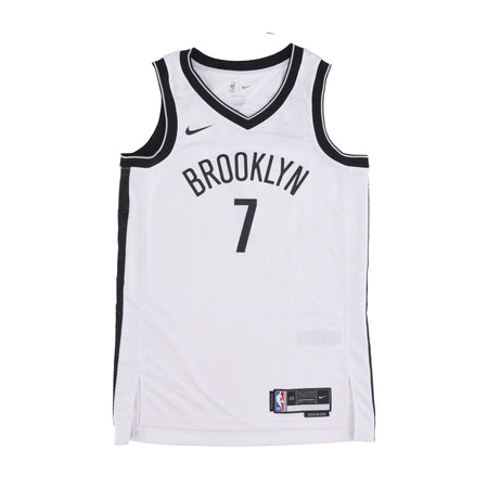 NIKE NBA Canotta Basket Uomo Nba Dri Fit Swingman Jersey No 7 Kevin Durant Bronet White da uomo