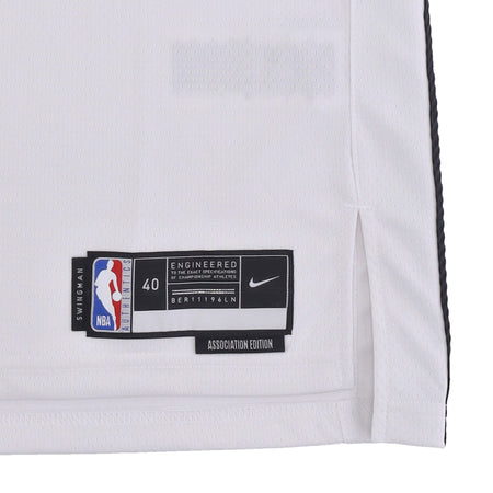 NIKE NBA Canotta Basket Uomo Nba Dri Fit Swingman Jersey No 7 Kevin Durant Bronet White da uomo