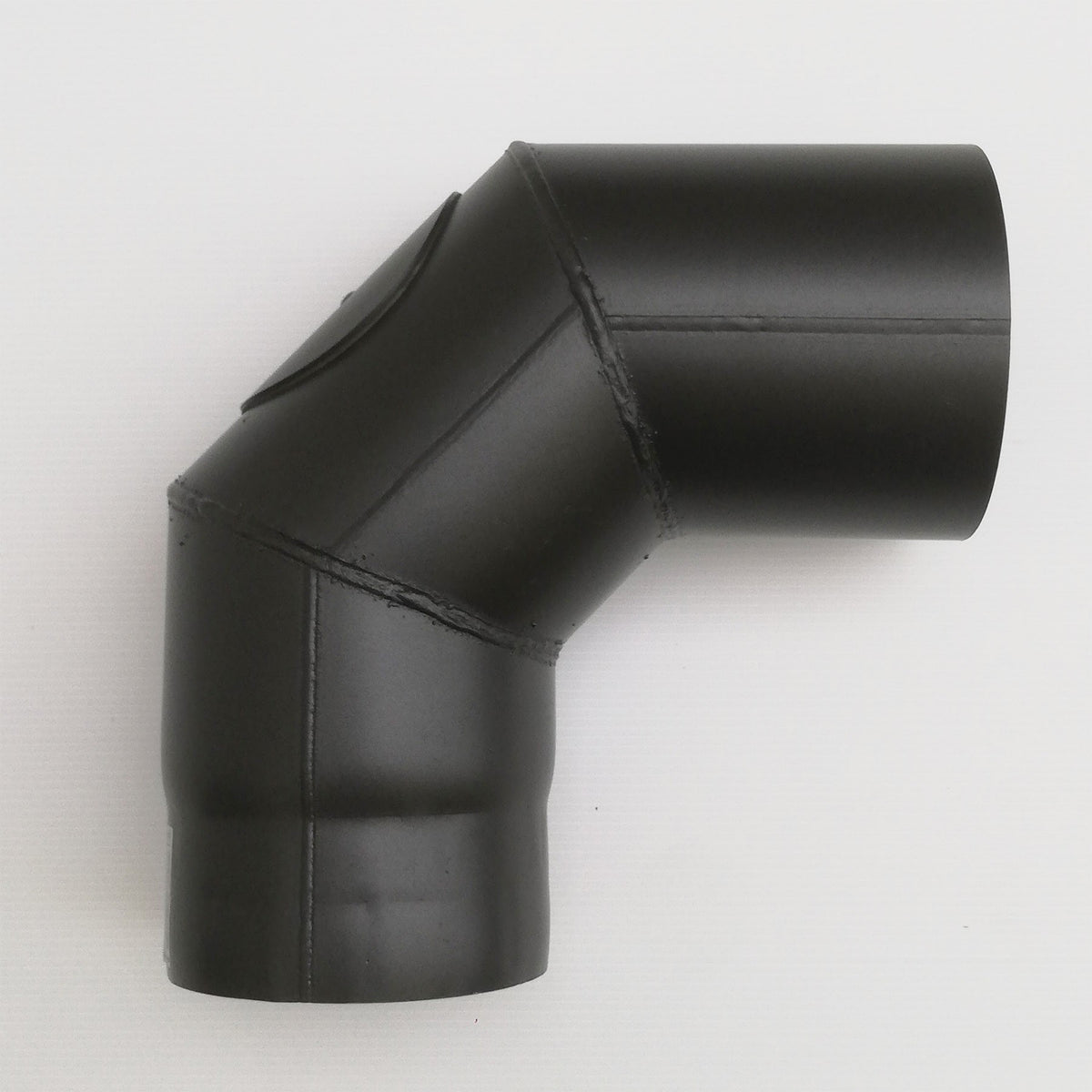 Aflex Raccordo Per Stufa A Legna – Tubo Camino Singola Parete – 250mm X 140mm – Acciaio 2mm, Verniciatura 600°C