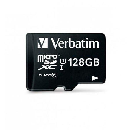 VERBATIM MICRO SDXC 128GB CLASSE 10 + ADATTATORE