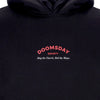 DOOMSDAY Felpa Cappuccio Uomo Holy Pasta Hoodie Black da uomo
