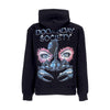 DOOMSDAY Felpa Cappuccio Uomo Mind Control Hoodie Black da uomo