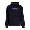 DOOMSDAY Felpa Cappuccio Uomo Mind Control Hoodie Black da uomo