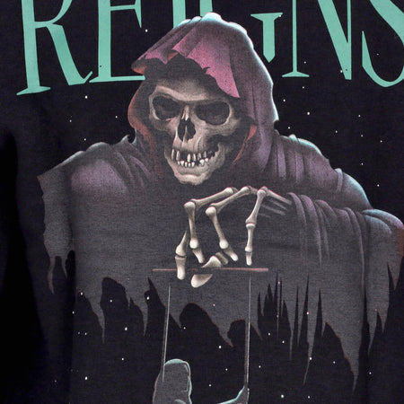 DOOMSDAY Felpa Girocollo Uomo Rockin Crewneck Black da uomo