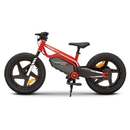 DUCATI E-MOTO KIDS - DU-BI-230001 - MOTORE 150W - RUOTE 16"" X 2.4 - 16 KM/H - 3 VELOCITA'' SELEZIONABILI (8-12-16KM/H)