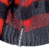 VISION OF SUPER Maglione Donna Black Flames Jumper Red da donna