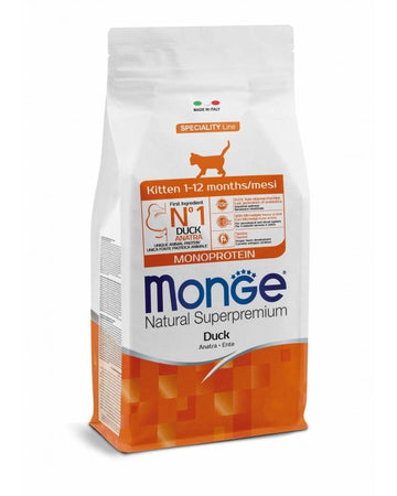 Monge Speciality Line Monoprotein secco Gatti Kitten anatra