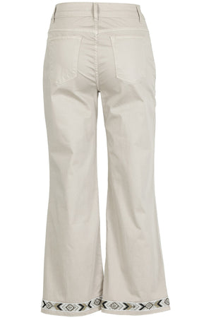PANTALONE CULOTTE CON PASSAMANERIA AL FONDO