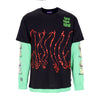 OCTOPUS Maglietta Manica Lunga Uomo Dripper L/s Tee Black da uomo