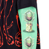 OCTOPUS Maglietta Manica Lunga Uomo Dripper L/s Tee Black da uomo
