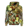 OCTOPUS Felpa Cappuccio Uomo Nepenthes Hoodie Army da uomo