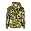 OCTOPUS Felpa Cappuccio Uomo Nepenthes Hoodie Army da uomo