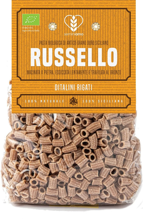 Pasta Biologica Ditalini di Farina Russello