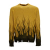 VISION OF SUPER Maglione Uomo Double Flames L/s Jumper Plantation da uomo