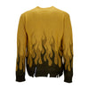 VISION OF SUPER Maglione Uomo Double Flames L/s Jumper Plantation da uomo