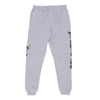 MITCHELL & NESS Pantalone Tuta Felpato Uomo Nba Ghost Green Camo Sweatpants Hardwood Classics Chibul Grey Heather da uomo