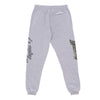 MITCHELL & NESS Pantalone Tuta Felpato Uomo Nba Ghost Green Camo Sweatpants Hardwood Classics Loslak Grey Heather da uomo