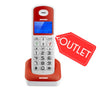 Brondi Bravo Style Digital Bianco/rosso Telefono Cordless