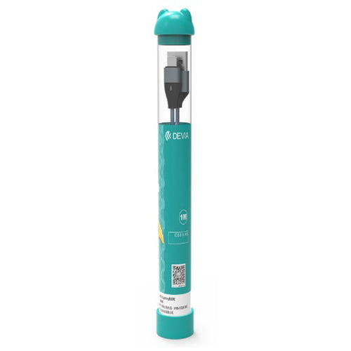 CAVO BUBBLE USB A A TIPO-C 2.4 1MT BLACK
