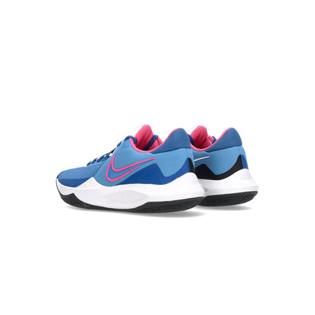 NIKE NBA Scarpa Bassa Uomo Precision Vi Dutch Blue/pinksicle/dark Marina Blue/sail da uomo