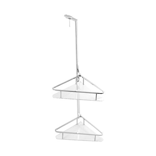 Snoopy - confezione da 3 pz - Angolare doccia in ottone cromato da appendere senza forare